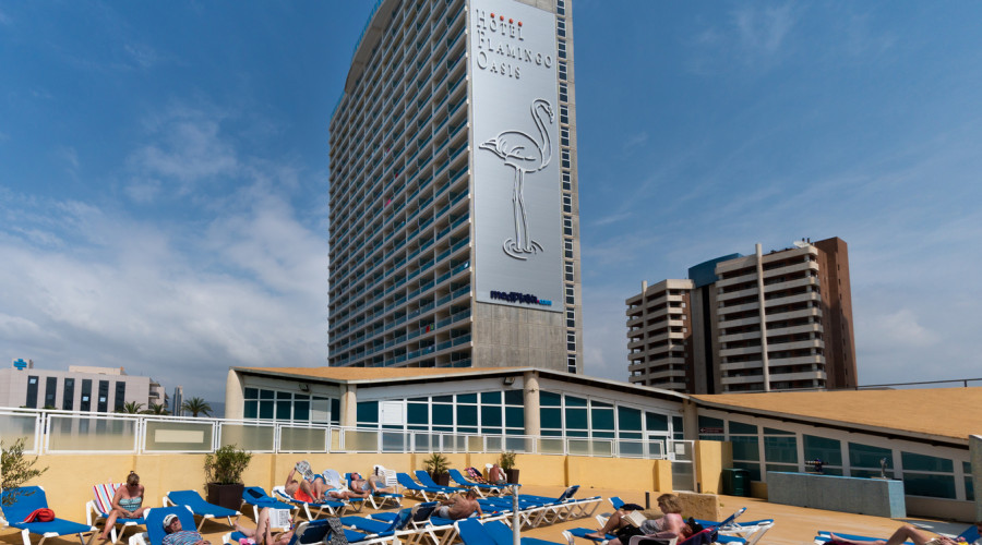 Medplaya hotel flamingo oasis en benidorm alicante costa blanca